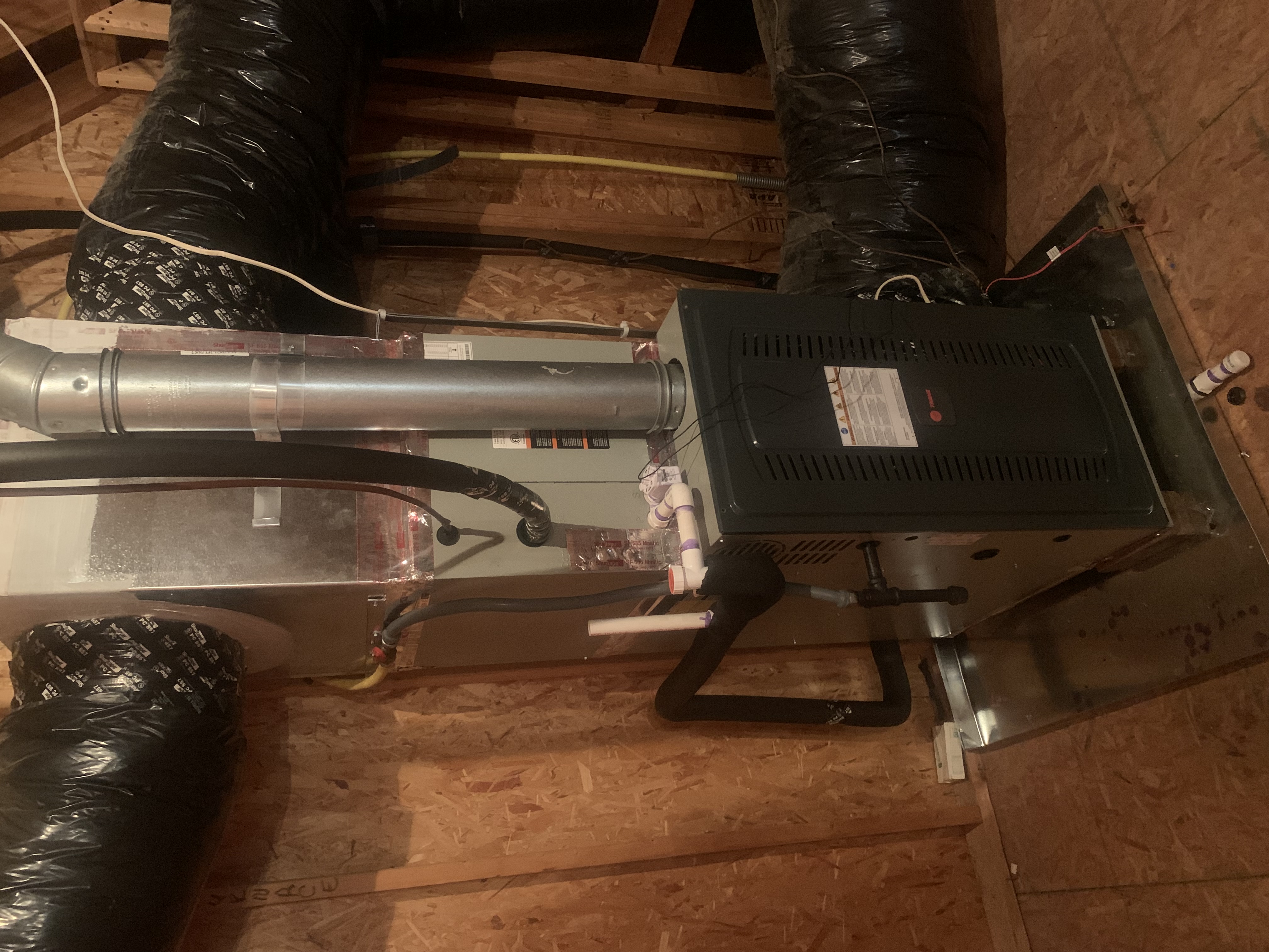 Trane 80% Gas Furnace Installed in Cary, NC - Service Medic - Heating & Air Conditioning Specialist